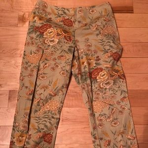 Fall floral Lauren Ralph Lauren size 6 pants